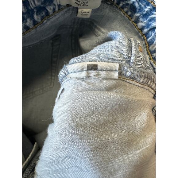 Abercrombie & Fitch Womens The Dad High Rise Denim Jeans Size 24 - Picture 7 of 10